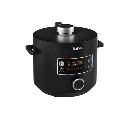 Tefal Turbo Cuisine CY7548 Multicooker, Bolvormige pantechnologie, Intuïtieve interface, Snelkookfunctie, 10 automatische programma's, Anti-aanbaklaag, Blijft warm, Timer van 12 uur