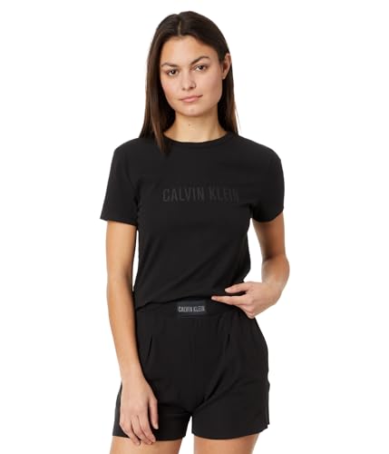 Calvin Klein Women's Intense Power Lounge Short Sleeve Sleep Set2