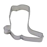 R&M Cookie Cutter, 3-Inch, Cowboy Boot, Tinplated Steel