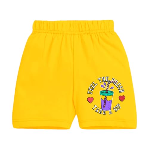 Image of Kuchipoo Girls Regular Fit Cotton Shorts - Pack of 5