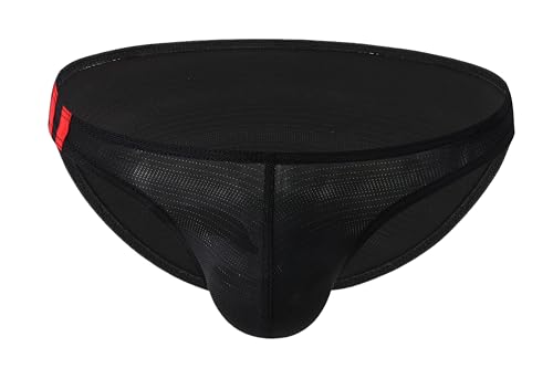 Bikini de elastano estampado para hombre calzoncillo bajo de baño ajustable 6