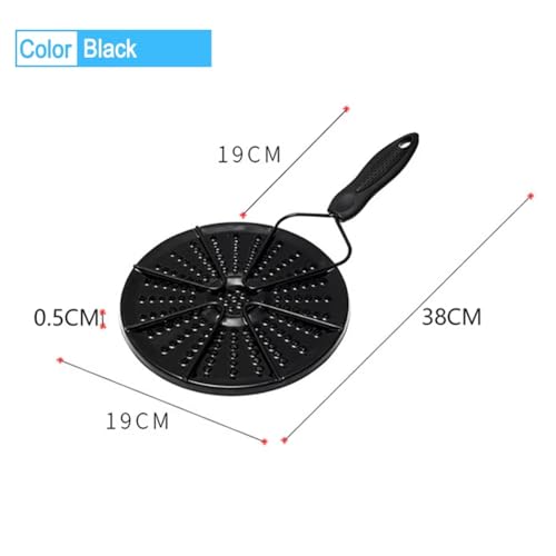 Rfeeuubft Kitchen Gas Stove Heat Diffuser Plate, Reducer Flame Guard, Cooking Heat Distributor for Even Heating - Image 7