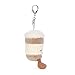 Jellycat Amuseables Coffee-To-Go Bag Charm, 4.5 inches - Food and Drink Plush Keychain - Great Gift Idea