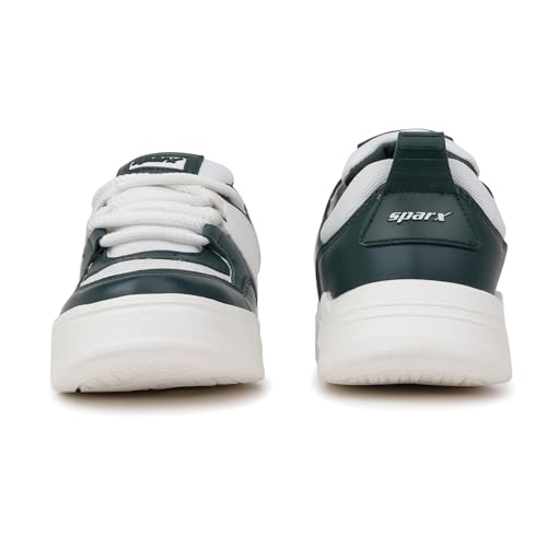 Image of SPARX Casual Sneakers for Men - Trendy Lace-Up Shoes with Soft Cushioning, Lightweight Comfort, Durable Sole & Everyday Fashion Wear