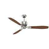 Hunter Fan Company 59504 Tribeca Ceiling Fan, 60, Brushed Nickel Finish