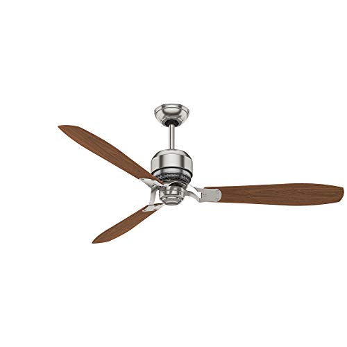 Hunter Fan Company 59504 Tribeca Ceiling Fan, 60, Brushed Nickel Finish