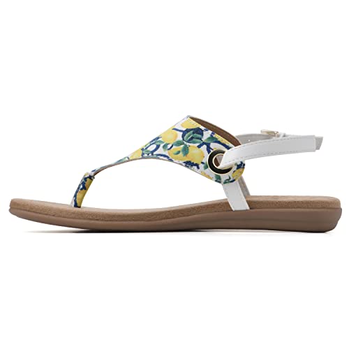 Image of WHITE MOUNTAIN Women's London Flat Sandal