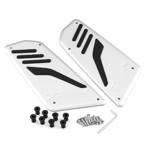 Pédales repose-pieds moto T-MAX 530 SX DX 2017-2023 en aluminium CNC pour cadre