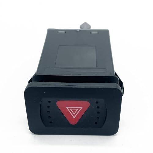 Hazard Emergency Flasher Warning Switch Compatible with Volkswagen 1999-2006 Golf Replacement for Jetta 1999-2005 Replaces 1J0953235J 1J0953235J01C