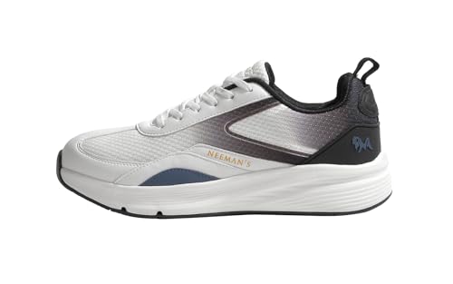 Image of Neeman's Light Trainers Sneakers for Men | Comfortable & Flexible Eva Mid Sole and Breatheble Mesh with Gradient Prints