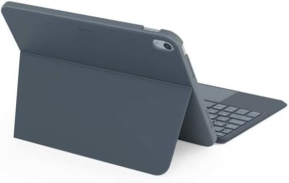 Side view of Epico iPad Keyboard Case showing USB-C port