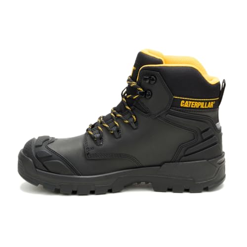 CAT Men's Striver XL 6" Waterproof Steel Toe Construction Boot, Black, 10