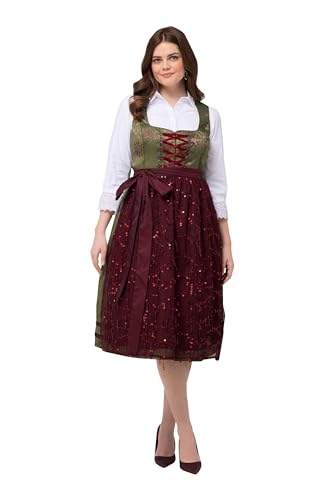 Robe tyrolienne femme grande taille costume traditionnel ornementé chic