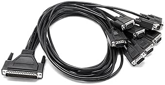 UOTEK Industrial PCI-E to 8-Port RS232 High-Speed Serial Card Computer Serial Expansion Card with Serial Cable 9-pin com Port,with DR62 Female Female 1pc, UT-788