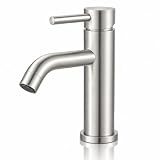 Ibergrif M11003A Wasserhahn Bad Grau Gebürstet, 68 mm
