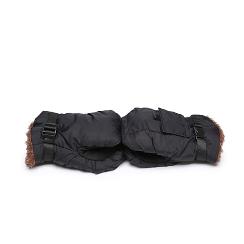 Guantes de cochecito de bebé: protección térmica y felpa suave para padres activos