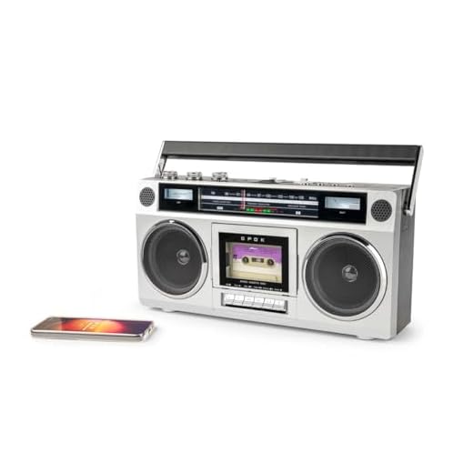 Bigben Ghetto Blaster FM-Radio mit K7 Player und Recorder