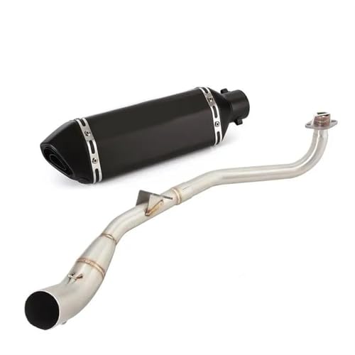 Tuyau d'échappement avant en acier pour GROM125SF finition 370 mm