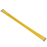 [KIT VERSATILE NASTRO PER PESCE IN FIBRA DI VETRO] - Questo kit include 10 aste con connettori filettati in ottone, connessione flessibile in acrilico, aste di spinta e trazione in ottone, che lo rendono per far passare il filo attraverso pareti, soffitte, vespai, sottopavimenti e controsoffitti.