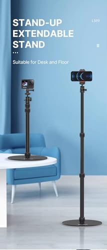 Image of PHOTOMAX Wall Mount Boom Arm Tripod (CM-04) 120cm Wall Ceiling Mount Boom Arm Tripod Desk Mount Table Stand Adjustable Height for Photo Studio Video Ring Light Strobe Flash Mobile Lighting Softbox