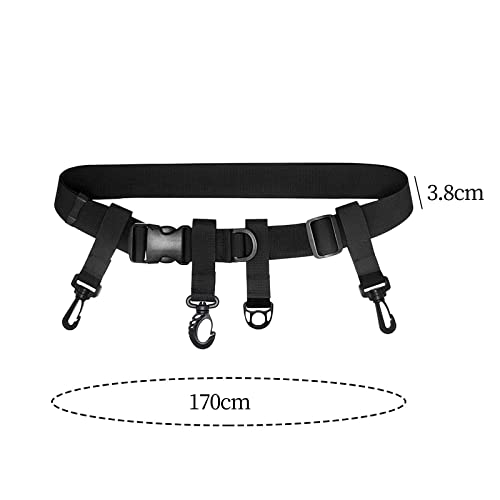 RNXRZANK 5X Fishing Adjustable Wader Belt for Surf Kayak Fishing Quick Release Buckle Strong