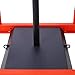 Weight Training Pull Sled, Fitness Strength Speed Training Steel Power Sleds & Chutes Workout Equipment for Athletic Exercise and Speed Improvement (Red)