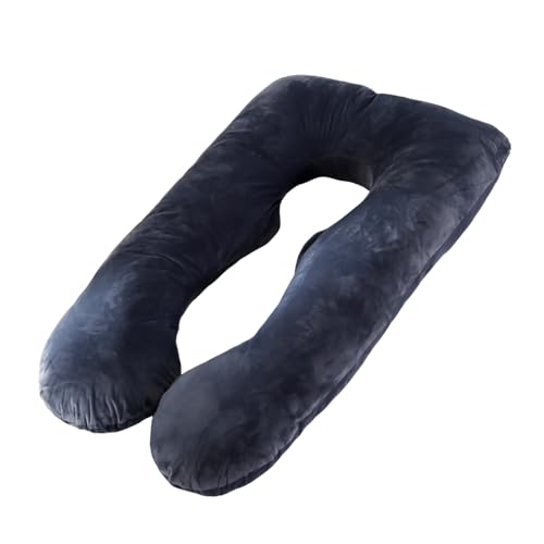 Wndy's Dream Pregnancy Pillows for Sleeping, U Shaped Full Body Maternity Pillow with Removable Cover, Body Pillows for Adults, 47 Inch Pillow for Women, Maternity Pillow and Pregnancy Must Haves