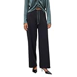 Vero Moda, Pantalon adulte, coupe large, taille élastique, taille moyenne