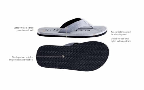 Image of Neeman's Super Soft Flips for Men | Lightweight, Durable and Flexible Flip Flops for Boys