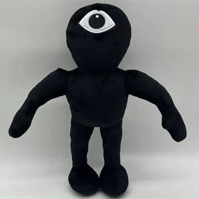 Amazon.co.jp: [Hushan] 黒い モンスター ぬいぐるみ 非公式 25cm