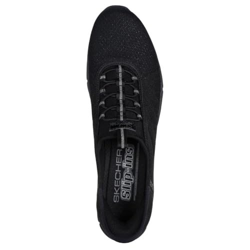 Skechers Women's Hands Free Slip-Ins Active - Brilliant, BBK, 8