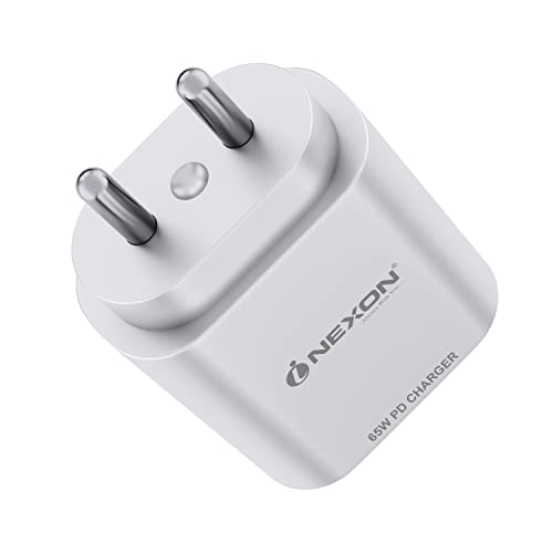 Image of 65W Fast Type-C Charger For Xiaomi Redmi Note 9 Pro Max, Xiaomi Redmi Note Nine Pro Max Charger Original Adapter Like Wall Charger | Mobile Charger | Fast Charger | Superfast PD Charger Adater power Delivery Android USB Charger With 1 Meter USB Type C To Type-C Charging Data Cable (65 WATT, KT1, White)