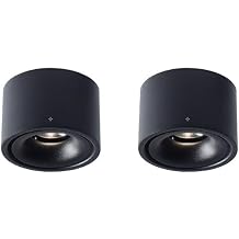 LED Ceiling Spotlight - Wall Light 360Adjustable Ceiling Downlight COB Lighting LED Wall Lamp or Spot Light Cool White 5W 6000K / Warm 3000K Black, 4000KNeutral Light