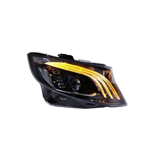 Faros LED Benz Clase V Vito 2016-2023 luces antiniebla traseras freno coche LHD 4