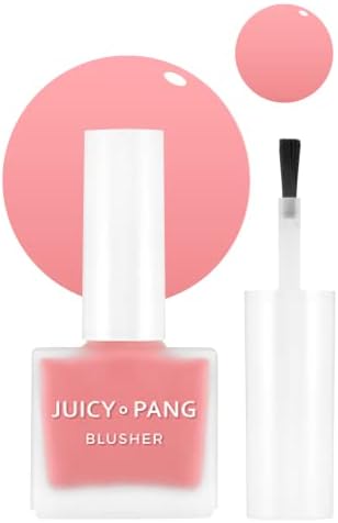 A'PIEU JUICY-PANG WATER BLUSHER (PK01 - I'm Strawberry) - Korean Liquid Blush For Cheeks K Beauty Makeup