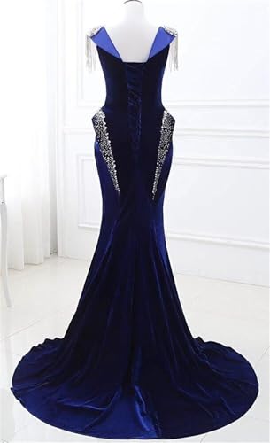 Lamourbear Women's Shiny Sequins Crystals Prom Dress Sleeveless Long Ball Gowns Pageant Celebrity Cocktail Evening Party3