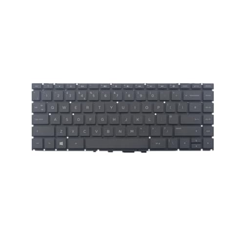 汎用 ノートブックキーボー に適合する For HP 14q-bu000 bu007tu bu004tu ブラック 黒 UK English Layout