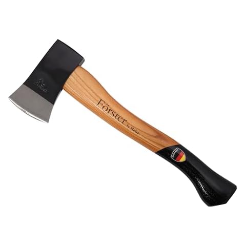 1844 Helko Werk Germany - Förster Professional Hatchet for Scouting, Camping, Backpacking, Yardwork - Head 1.5 lb, Handle 15 in (Hatchet) #11427 Cover