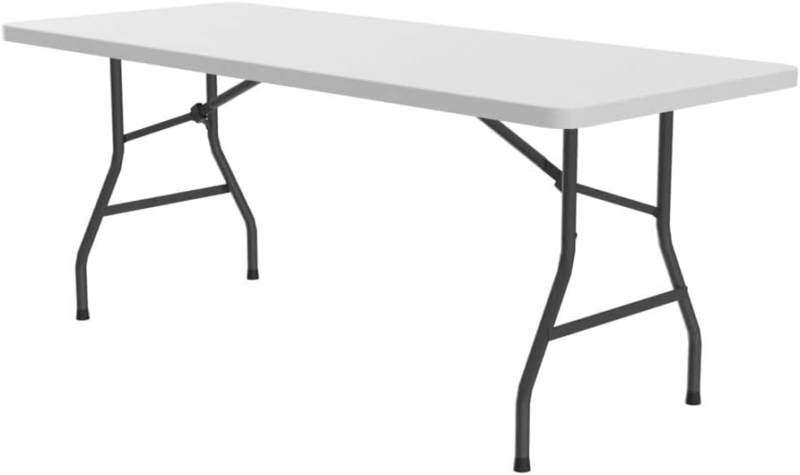 Correll CP Series Tables Folding, 30x72, Gray Granite