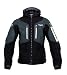 Produktbild Jet Motorradjacke Motoradkleidung Herren Mit Protektoren Textil Wasserdicht Winddicht 360 Reflektierend Hochleistung 3 Schicht REFLEX (Schwarz, L)