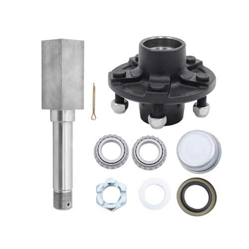 labwork 5 on 4.5 Inch Trailer Hub Kit and Square BT16 Spindle with Trailer Bearing Kit