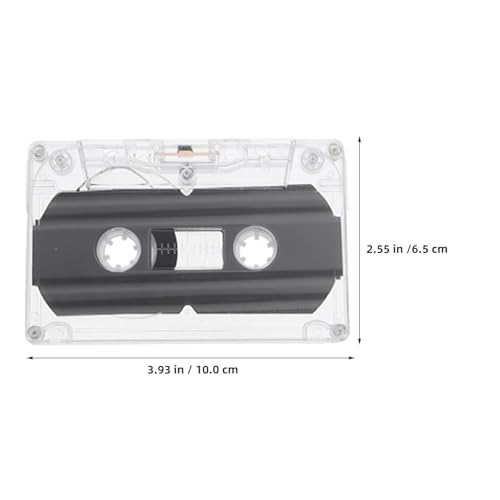 Casetes vírgenes de plástico duradero VILLCASE de 30 minutos para grabación estable de música 2