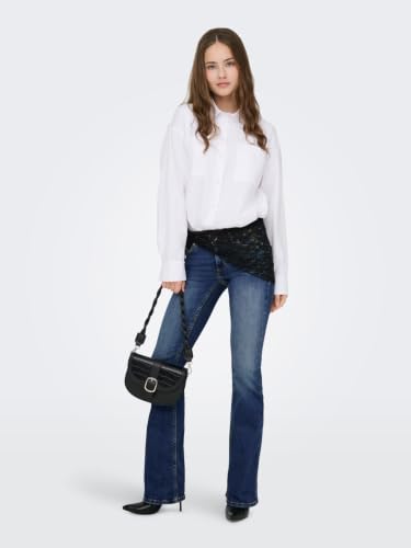 Image of ONLY Women's Regular Fit High Rise Jeans