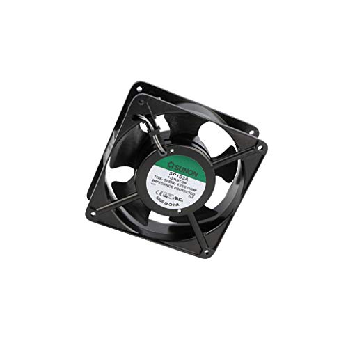 Ventilador AXIAL 120 x 38 mm con motor de alta resistencia térmica 115V AC