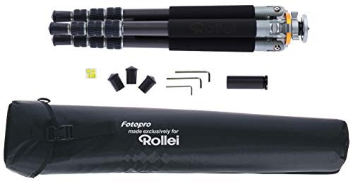 Rollei Lion Rock 25 Mark Ii - Professional Tripod With High Stability And Loading Capacity – For A Safe Stand Of The Camera, Max. Load 25 Kg, Incl. Tripod Bag #TOP5
