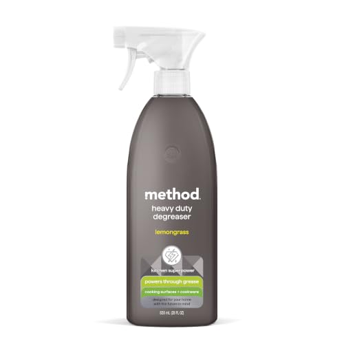 method Heavy Duty Degreaser, Lemongrass Scent...