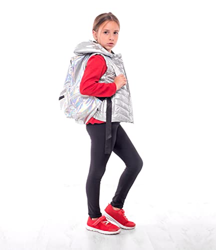 Girls Butter Soft Print Stretch Leggings Ankle Length, 2-Pack (8-14)4