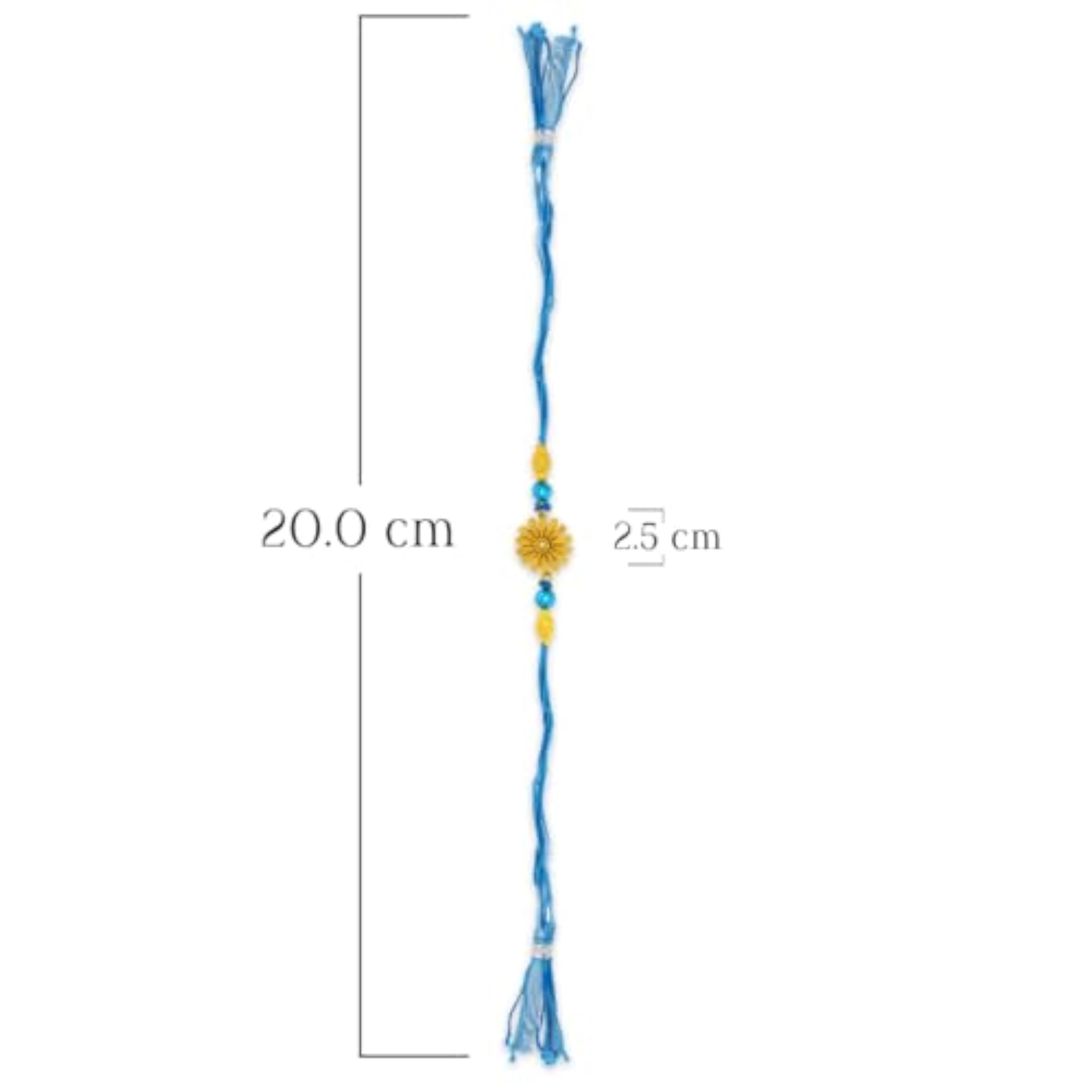 925 Silver Rakhi for Brother, Sterling Silver Gift