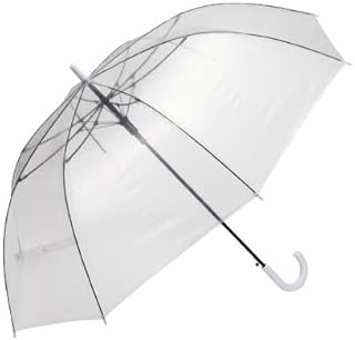 [カウネット] 男女兼用雨傘 ワンタッチビニール傘 グラス骨 70cm