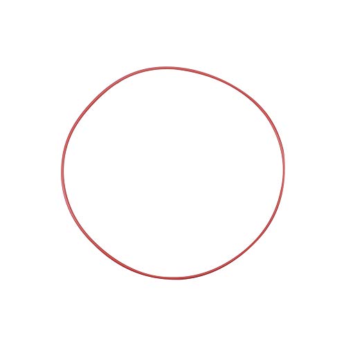 Heyiarbeit Oリング シリコーンOリング シールOリング 210mm外径 3.1mm幅 1個入り 赤 Oリング Oリングセット O型リング シリコーンOリング ゴムガスケット ゴムリングセット ラバー パッキン 耐熱 耐油 防水 車 エアコン 各